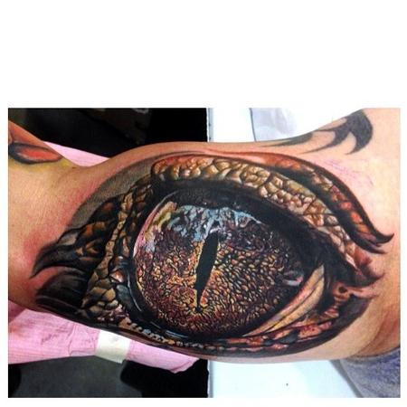 Tattoos - Alligator Eye  - 89492